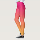 Search for neon orange leggings Ombre