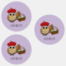 Search for red eggs stickers Easter egg hunt