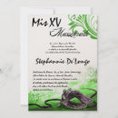 Search for masquerade party invitations Green