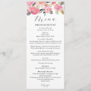 Search for bridal luncheon menus Floral