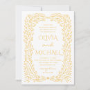 Search for autumn floral wedding invitations Elegant