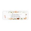 Search for boho floral return address labels Bohemian