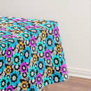 Search for purple flower tablecloths Colourful