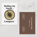 Search for compass business cards Travel