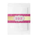 Search for gold foil wedding invitation belly bands Glam