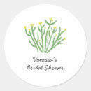 Search for yellow bridal shower stickers Simple