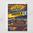 Search for nerf invitations For kids