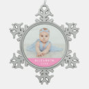 Search for newborn christmas tree decorations Baby's first