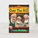 Search for over the hill 40th birthday cards Fortieth