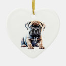 Search for bullmastiff christmas tree decorations Pet