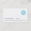 Search for dentist business cards Minimalist