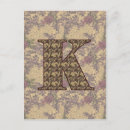 Search for monogram k postcards Initial