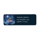 Search for cabin return address labels Winter