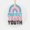 Search for trans christmas tree decorations Rainbow