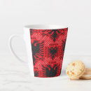 Search for albanian flag mugs Black