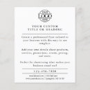 Search for black and white simple flyers Business marketing