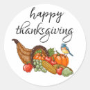 Search for thanksgiving cornucopia stickers Fall