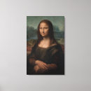 Search for masterpiece canvas prints Mona lisa