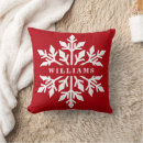 Search for snowflakes cushions Festive