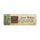 Search for renaissance return address labels Mediaeval