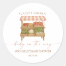 Search for farmers market stickers Baby shower
