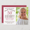 Search for mom birthday invitations Party