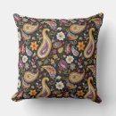 Search for black paisley pattern cushions Stylish