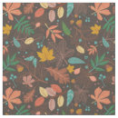 Search for autumn leaves fabric Orange