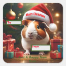 Search for guinea pig stickers Festive