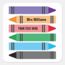 Search for elementary art teachers stickers Crayons