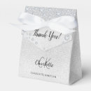 Search for silver favour boxes Sparkle