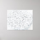 Search for b canvas prints Mondrian