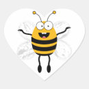 Search for cartoon hearts stickers Bee