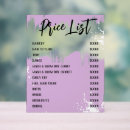 Search for nail salon price list posters Hair stylist