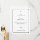 Search for formal dinner menus Elegant