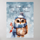Search for christmas owl art Cute
