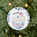 Search for pink elephant christmas tree decorations Cute