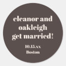 Search for date wedding stickers Contemporary