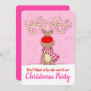 Search for pink nose postcards Reindeer