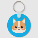 Search for cute corgi key rings Kawaii