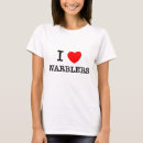 Search for warblers tshirts Wildlife