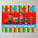 Search for circus illustration posters Colourful