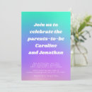 Search for mint green blue baby shower invitations Trendy