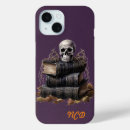 Search for skull head iphone cases Black