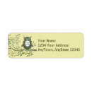 Search for owl in tree return address labels Branch