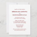 Search for bilingual invitations Minimalist