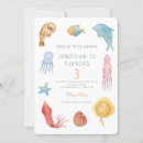 Search for sea life invitations Fish