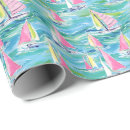 Search for sailboat wrapping paper Pink