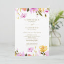 Search for modern watercolor floral invitations Elegant
