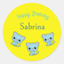 Search for happy kitten stickers Cute